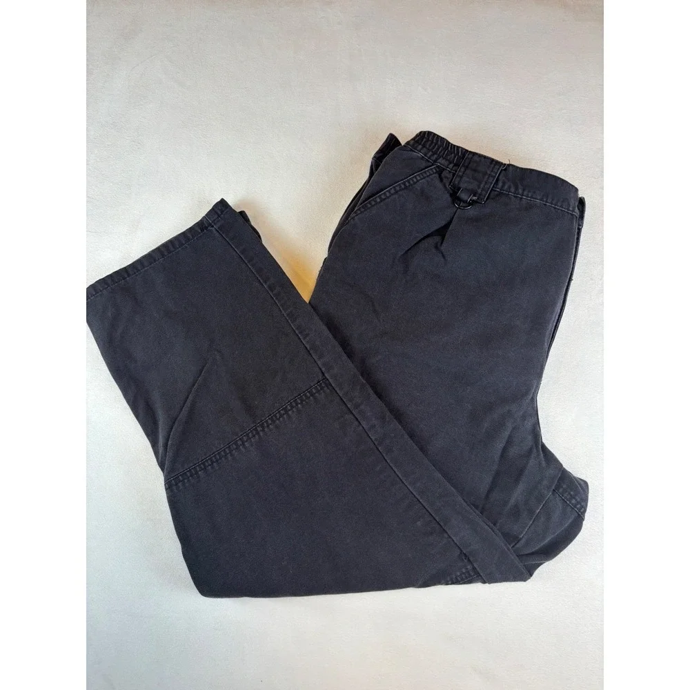 5.11 Tactical Series Mens Cargo Pants Size 40/30‎ Black Cotton Workwear